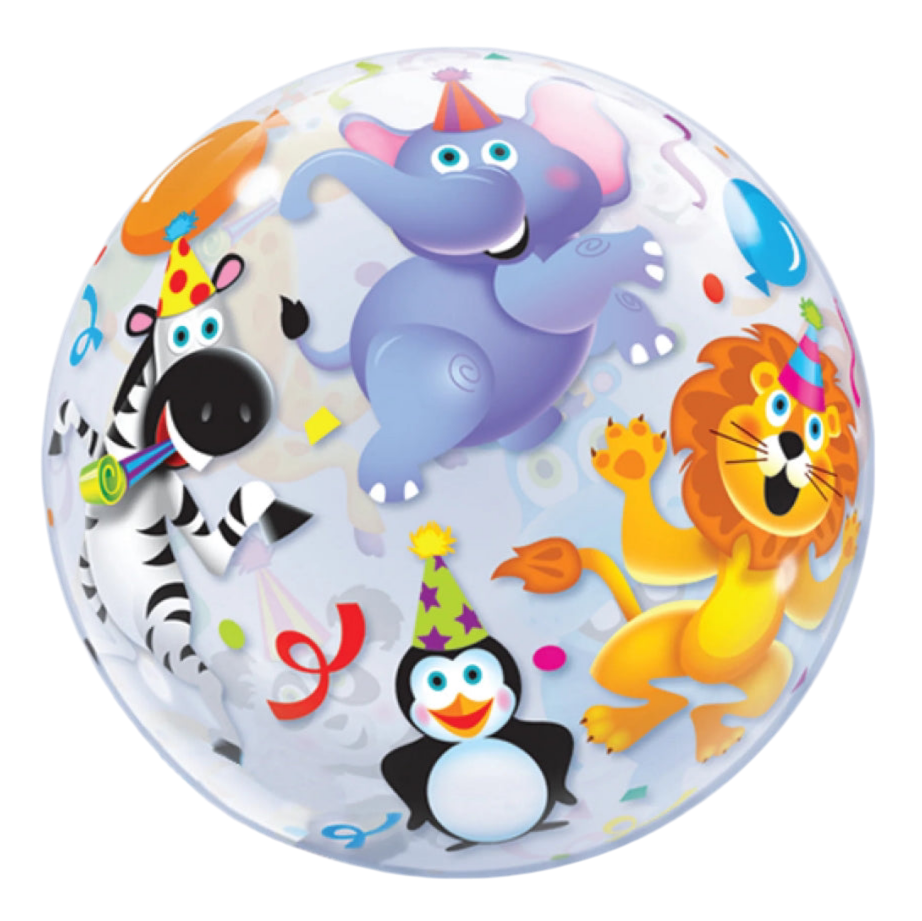 Qualatex 22" Party Animal Bubble Balloon